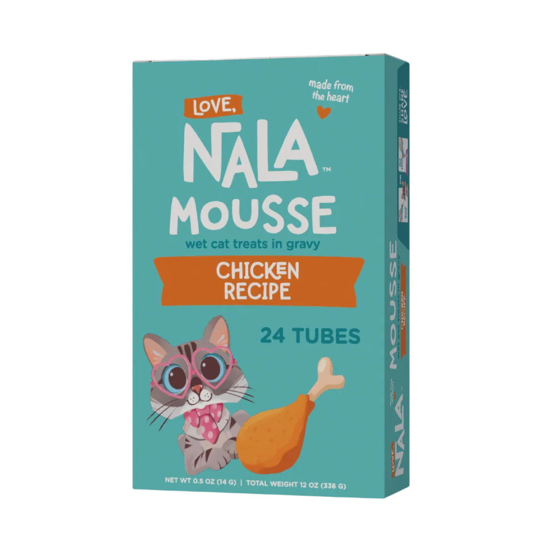 Pack of 24 Tubes Chicken Mousse Treats recipes