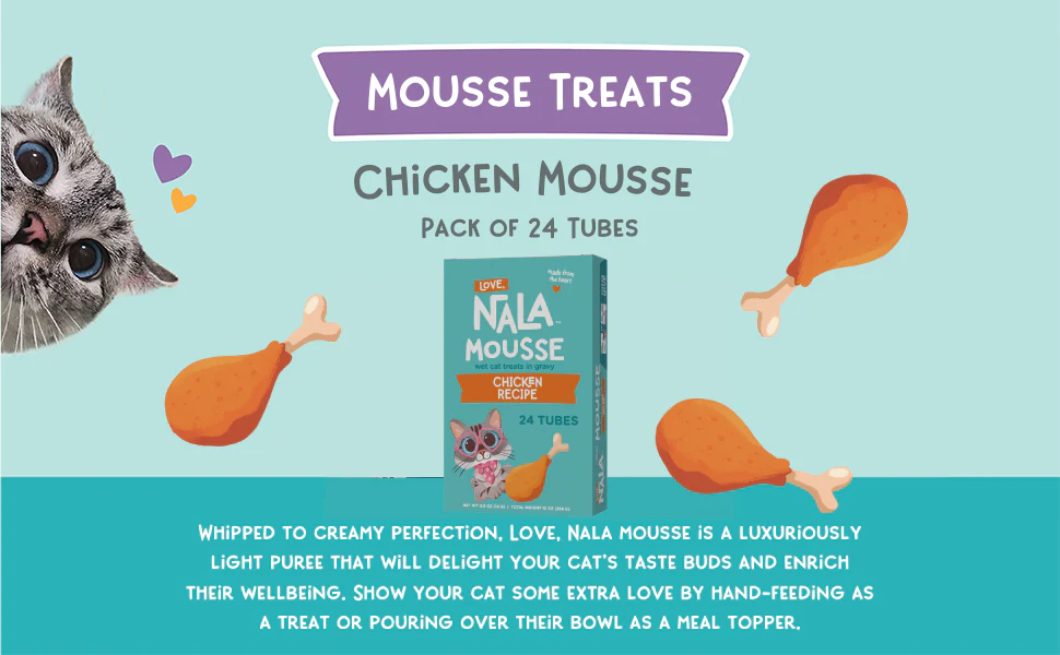 Pack of 24 Tubes Chicken Mousse Treats recipes - Image 3