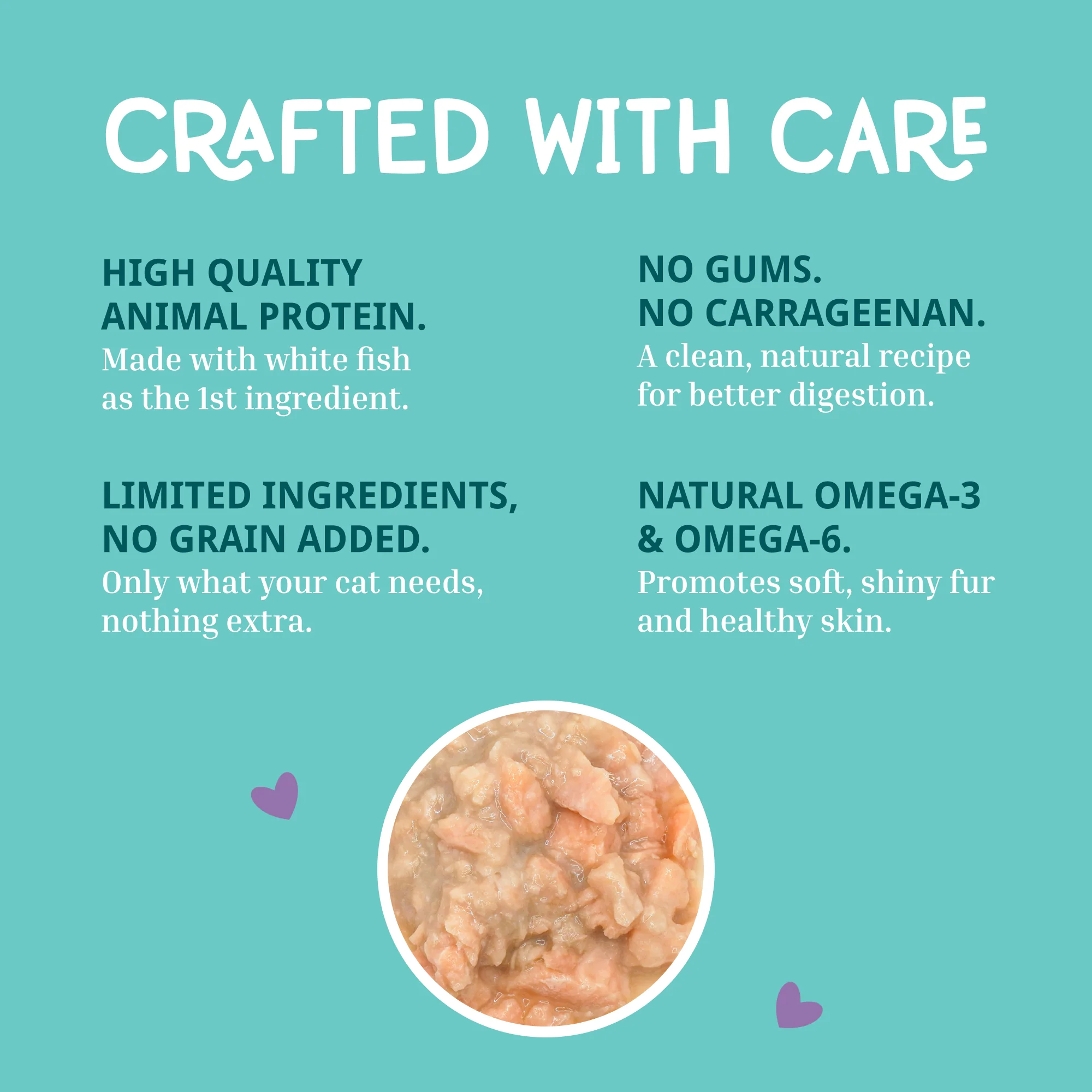 LOVE, NALA - Single Protein White Fish Flaked Wet Cat Food - Hydration Broth, Natural, Grain-Free, Non-GMO, No Gums, No Carrageenan, Human-Grade White Fish, Added Vitamins & Minerals - 2.8 oz, 12 Cans - Image 3