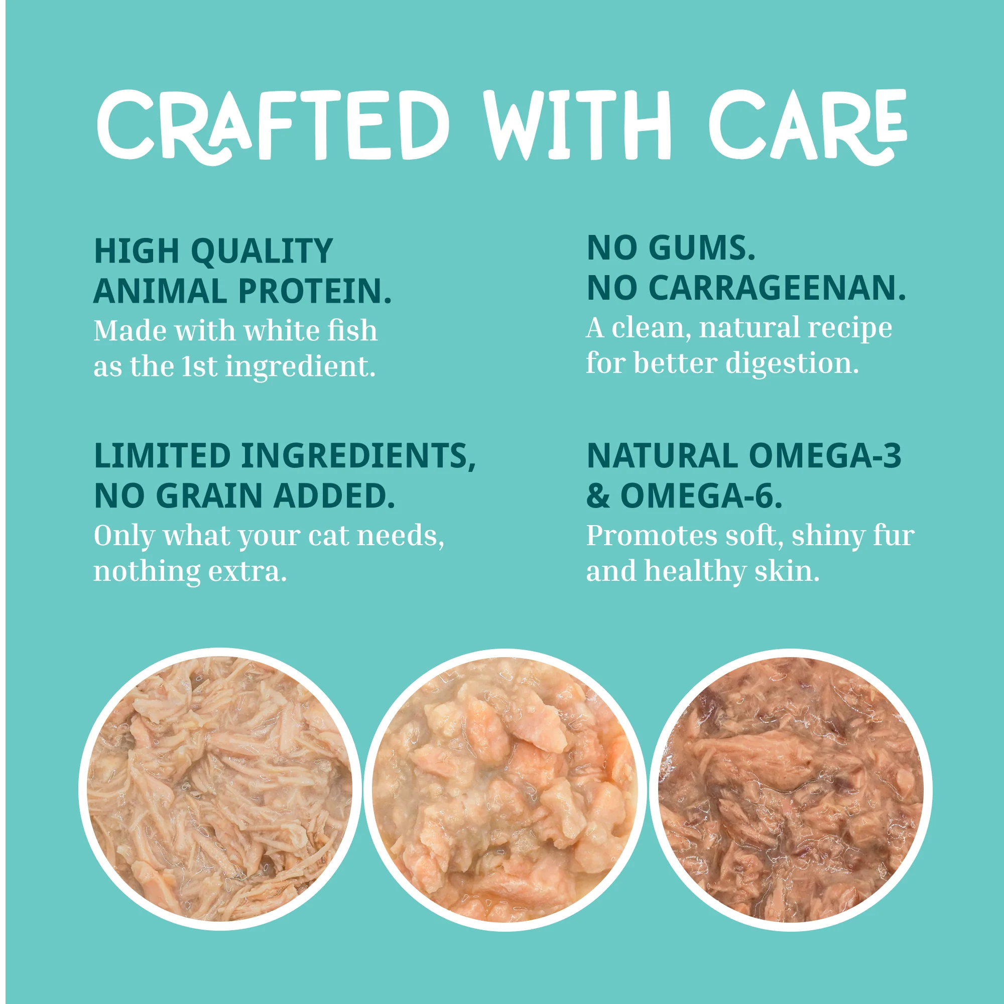 LOVE, NALA - Single Protein Flaked Wet Cat Food Variety Pack - Chicken, Tuna & White Fish - Natural, Hydration Broth, Grain-Free, Human-Grade Protein, Non-GMO, No Gums, No Carrageenan-2.8 oz,12 Cans - Image 2