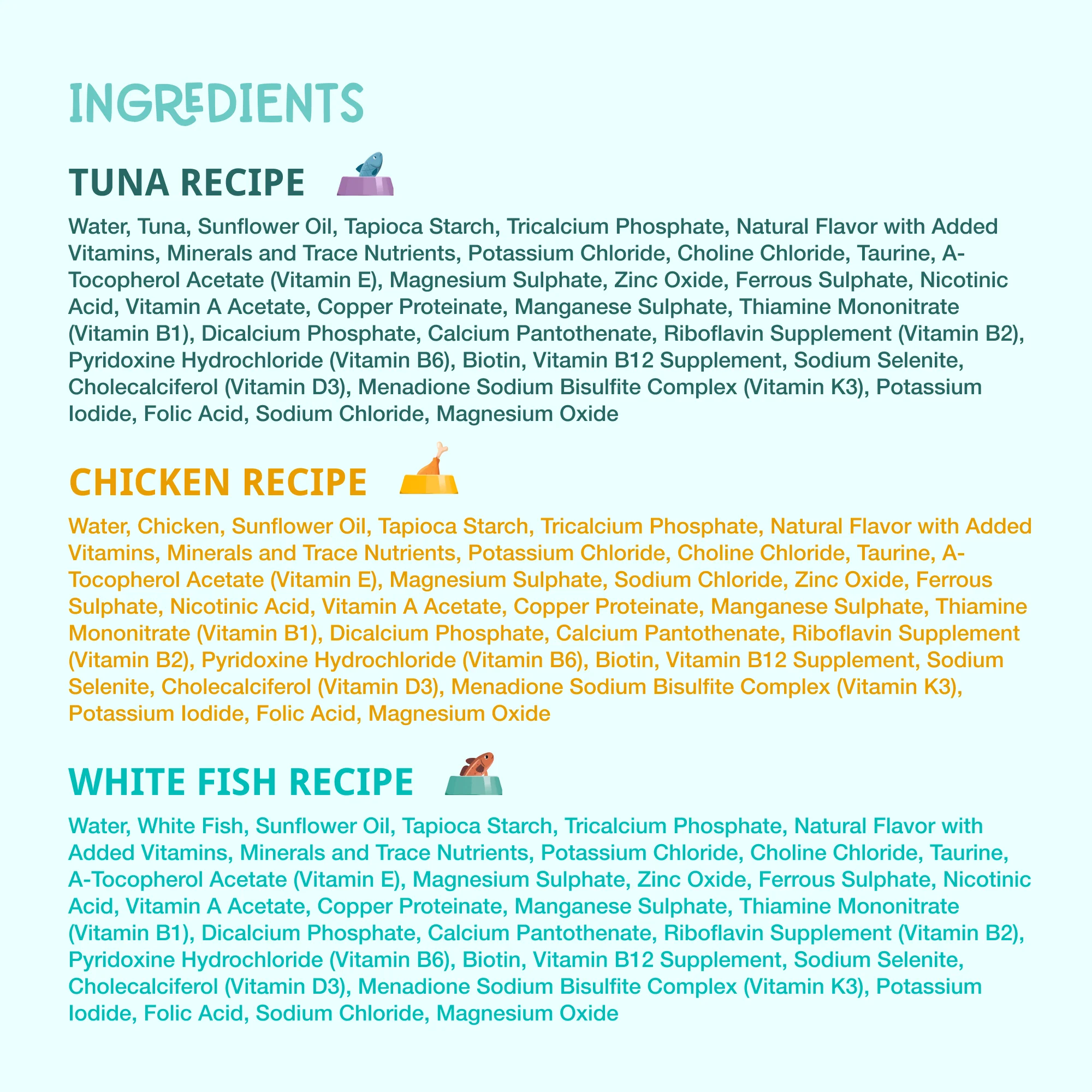 LOVE, NALA - Single Protein Flaked Wet Cat Food Variety Pack - Chicken, Tuna & White Fish - Natural, Hydration Broth, Grain-Free, Human-Grade Protein, Non-GMO, No Gums, No Carrageenan-2.8 oz,12 Cans - Image 4